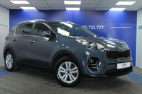 USED 2017 17 KIA SPORTAGE 1.7 CRDi 2 SUV 5dr Diesel Manual Euro 6 (s/s) (114 bhp) 1 OWNER - &pound;35 ANNUAL ROAD TAX