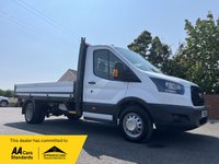 USED 2019 19 FORD TRANSIT 130 2.0 350 EcoBlue RWD L3 H1 Euro 6 13FT DROPSIDE 35K +VAT 
