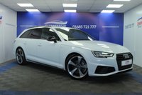 USED 2019 69 AUDI A4 AVANT 2.0 TFSI 35 Black Edition Estate 5dr Petrol S Tronic Euro 6 (s/s) (150 ps) MEMORY SEATS - BLACK EDITION