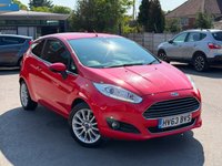 USED 2013 63 FORD FIESTA 1.0T EcoBoost Titanium X Hatchback 3dr Petrol Powershift Euro 5 (100 ps) SENSORS + HEATED SEATS + LEATH