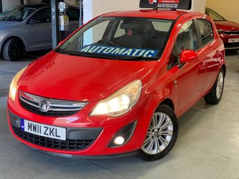 2011 VAUXHALL CORSA 1.4 16V SE Hatchback 5dr Petrol Auto Euro 5 (100 ps) £4695.00
