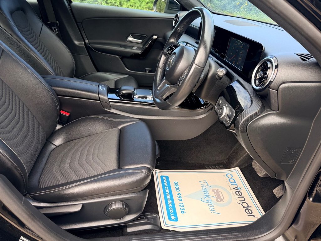 USED 2019 19 MERCEDES-BENZ A CLASS 1.3 A180 SE Hatchback 5dr Petrol 7G-DCT Euro 6 (s/s) (136 ps) |SatNav|Camera|2 Owners|Lane Assist|Half Leather|