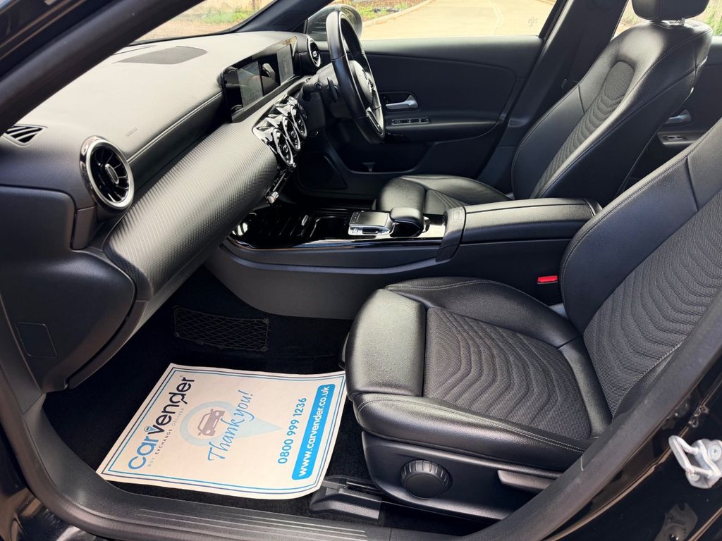 USED 2019 19 MERCEDES-BENZ A CLASS 1.3 A180 SE Hatchback 5dr Petrol 7G-DCT Euro 6 (s/s) (136 ps) |SatNav|Camera|2 Owners|Lane Assist|Half Leather|