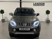 USED 2016 16 MITSUBISHI L200 2.4 DI-D DC Warrior Pickup Double Cab 4dr Diesel Manual 4WD Euro 5 (178 ps) 