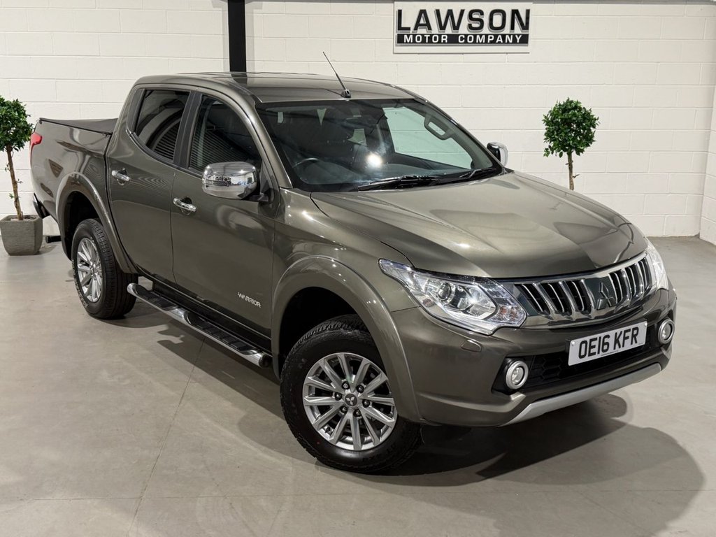 USED 2016 16 MITSUBISHI L200 2.4 DI-D DC Warrior Pickup Double Cab 4dr Diesel Manual 4WD Euro 5 (178 ps) 