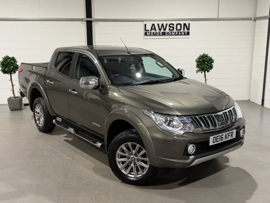 USED 2016 16 MITSUBISHI L200 2.4 DI-D DC Warrior Pickup Double Cab 4dr Diesel Manual 4WD Euro 5 (178 ps) 