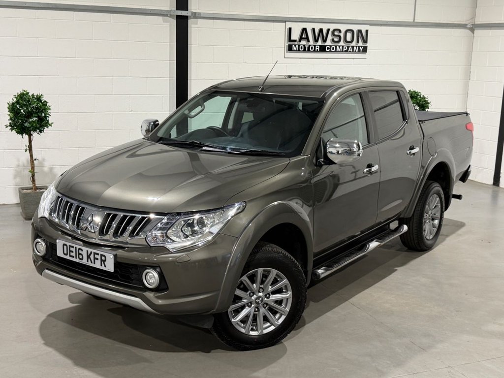 USED 2016 16 MITSUBISHI L200 2.4 DI-D DC Warrior Pickup Double Cab 4dr Diesel Manual 4WD Euro 5 (178 ps) 