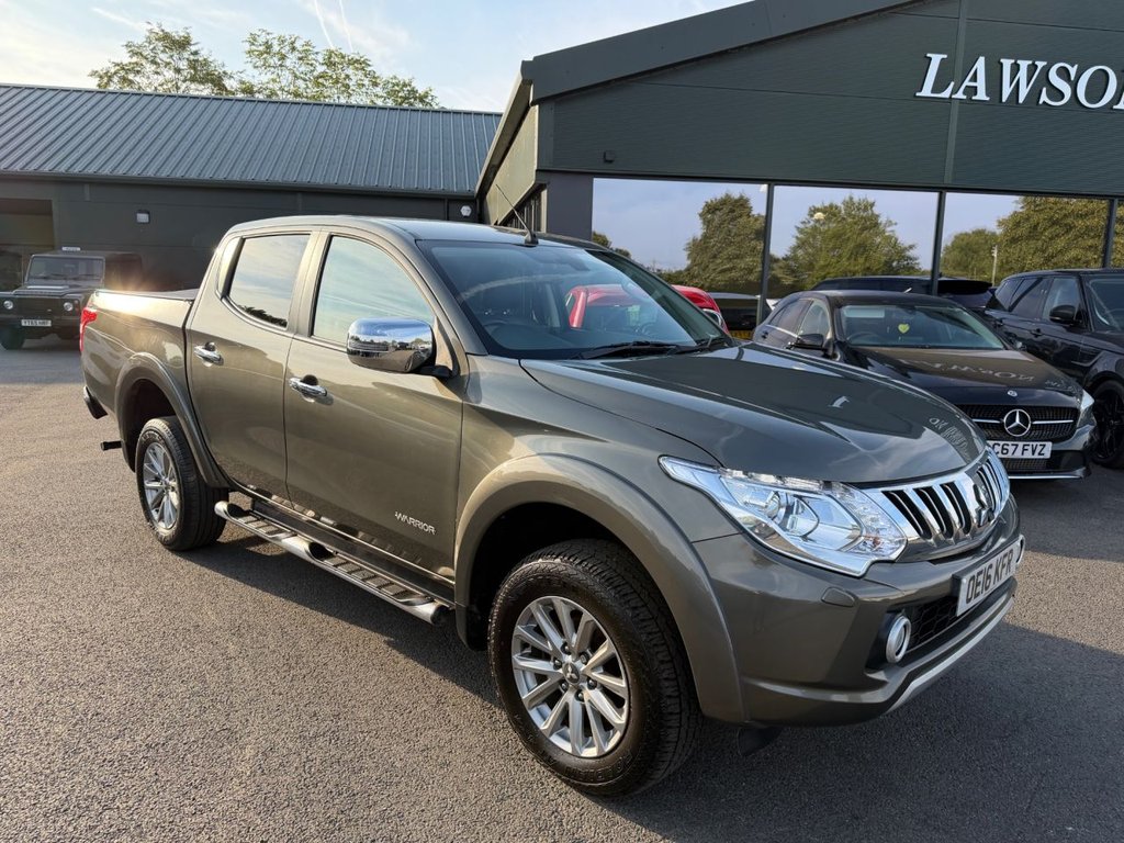 USED 2016 16 MITSUBISHI L200 2.4 DI-D DC Warrior Pickup Double Cab 4dr Diesel Manual 4WD Euro 5 (178 ps) 