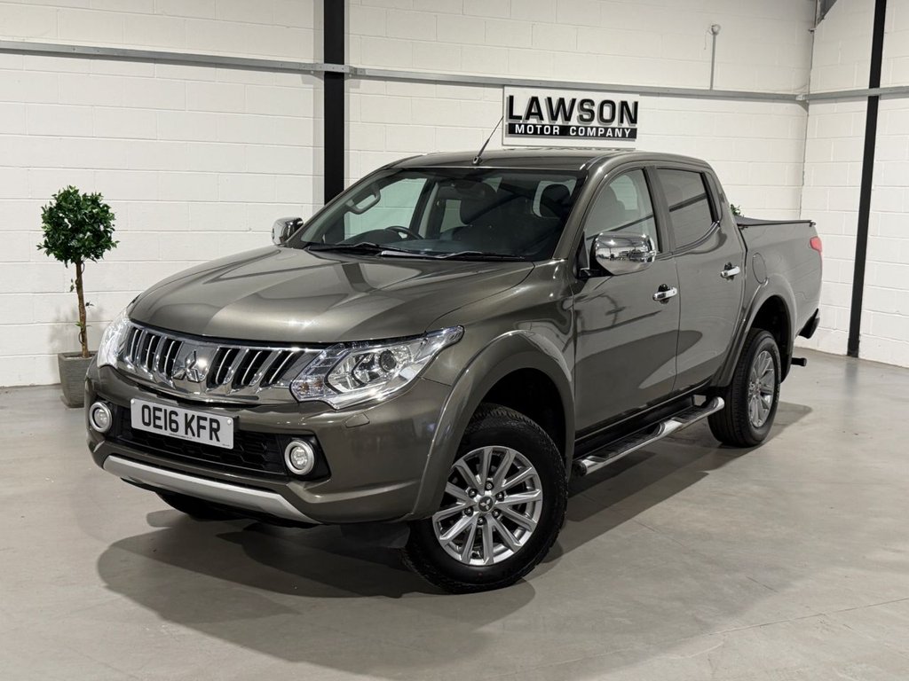 USED 2016 16 MITSUBISHI L200 2.4 DI-D DC Warrior Pickup Double Cab 4dr Diesel Manual 4WD Euro 5 (178 ps) 