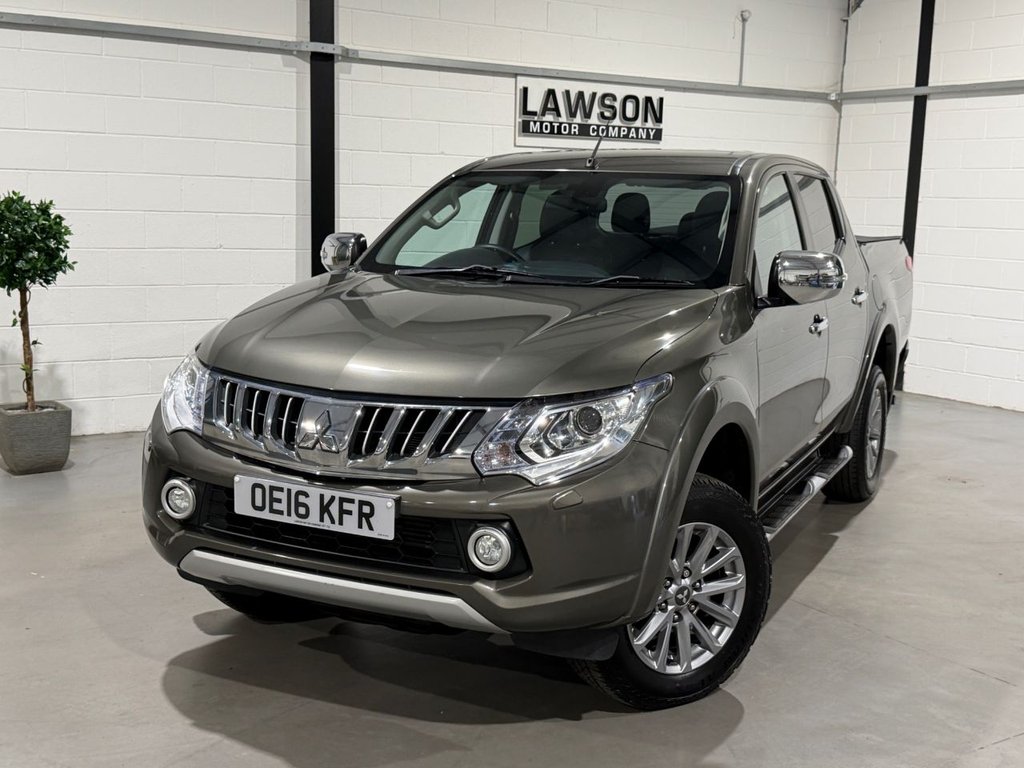 USED 2016 16 MITSUBISHI L200 2.4 DI-D DC Warrior Pickup Double Cab 4dr Diesel Manual 4WD Euro 5 (178 ps) 
