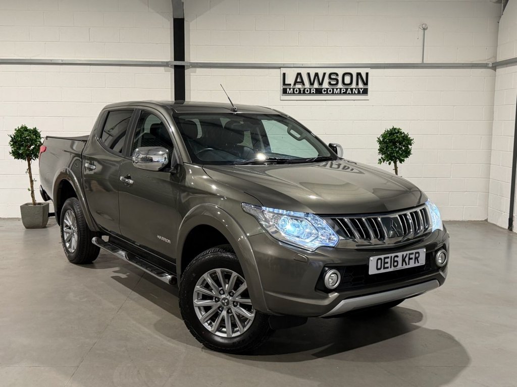 USED 2016 16 MITSUBISHI L200 2.4 DI-D DC Warrior Pickup Double Cab 4dr Diesel Manual 4WD Euro 5 (178 ps) 