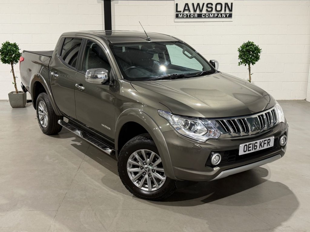 USED 2016 16 MITSUBISHI L200 2.4 DI-D DC Warrior Pickup Double Cab 4dr Diesel Manual 4WD Euro 5 (178 ps) 