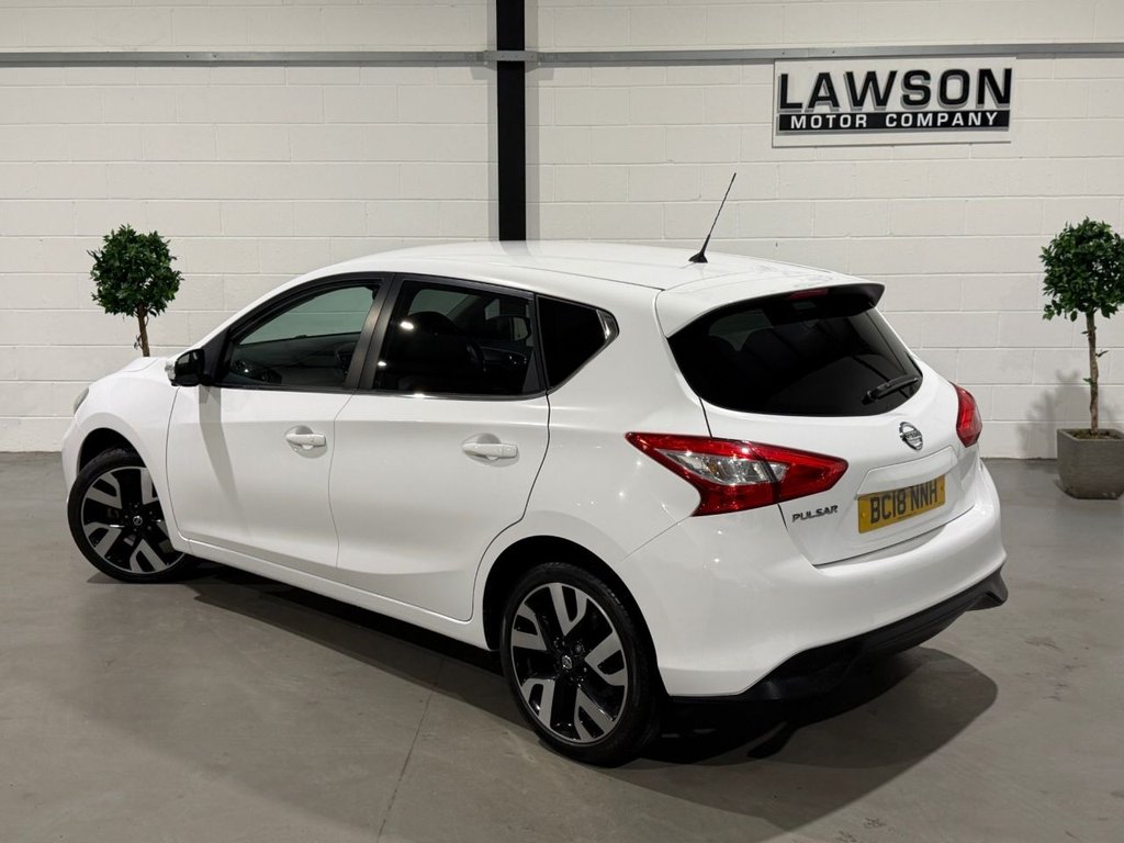 USED 2018 18 NISSAN PULSAR 1.2 DIG-T Tekna Hatchback 5dr Petrol Manual Euro 6 (s/s) (115 ps) 