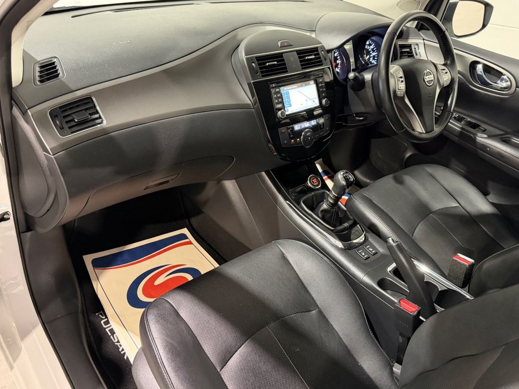 USED 2018 18 NISSAN PULSAR 1.2 DIG-T Tekna Hatchback 5dr Petrol Manual Euro 6 (s/s) (115 ps) 