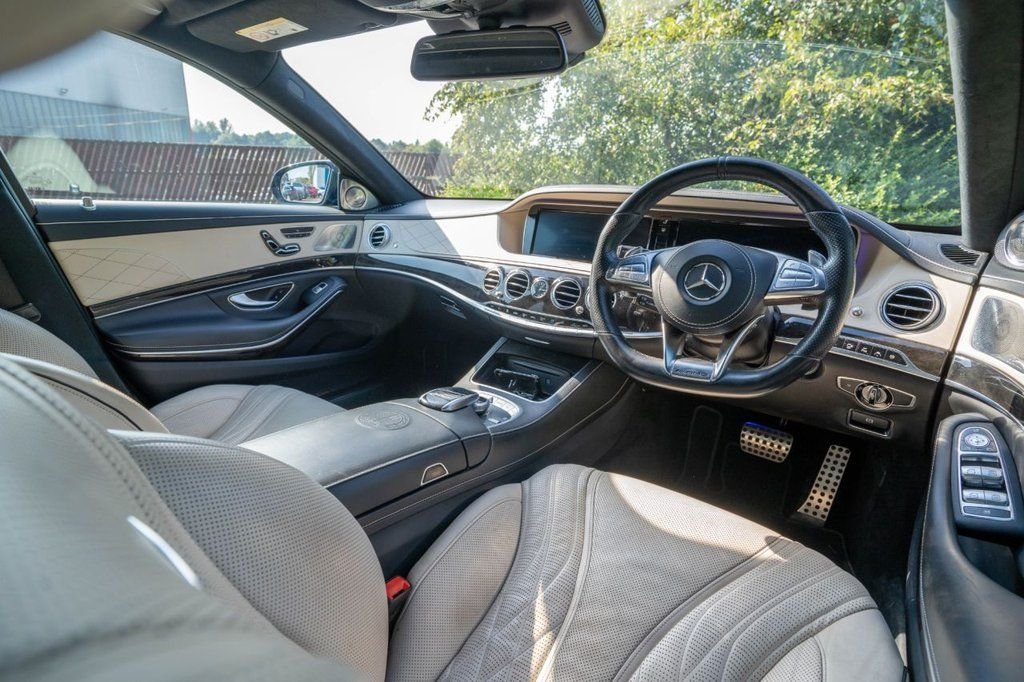 USED 2016 16 MERCEDES-BENZ S CLASS 5.5 S63L V8 AMG (Executive) Saloon 4dr Petrol SpdS MCT Euro 6 (s/s) (585 ps) FSH, AMG DRIVERS PACK, HUD, 360 CAM