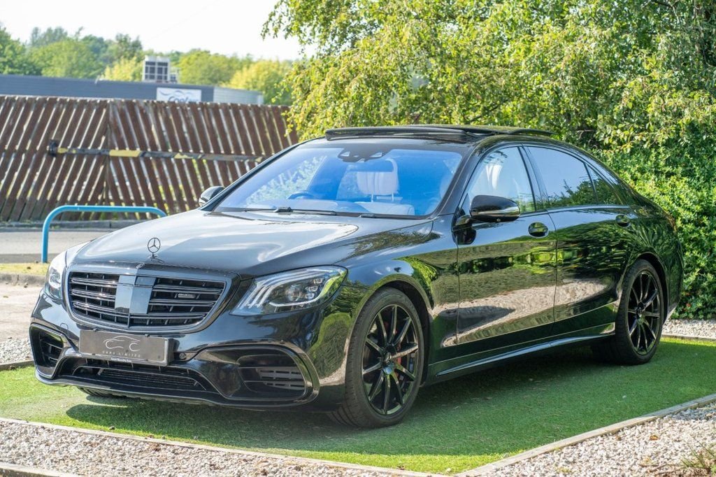 USED 2016 16 MERCEDES-BENZ S CLASS 5.5 S63L V8 AMG (Executive) Saloon 4dr Petrol SpdS MCT Euro 6 (s/s) (585 ps) FSH, AMG DRIVERS PACK, HUD, 360 CAM