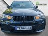 USED 2014 64 BMW X3 2.0 20d M Sport SUV 5dr Diesel Auto xDrive Euro 6 (s/s) (190 ps) 