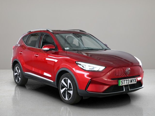 View our MG MG ZS 72.6kWh Trophy Connect Long Range SUV 5dr Electric Auto (156 ps)