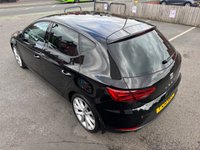 USED 2019 19 SEAT LEON 1.5 TSI EVO FR Sport Hatchback 5dr Petrol Manual Euro 6 (s/s) (150 ps) LEATHER -- HEATED SEATS -- 18in ALLOYS -- NAV -- CAR PLAY -- CRUISE