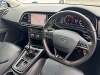 USED 2019 19 SEAT LEON 1.5 TSI EVO FR Sport Hatchback 5dr Petrol Manual Euro 6 (s/s) (150 ps) LEATHER -- HEATED SEATS -- 18in ALLOYS -- NAV -- CAR PLAY -- CRUISE
