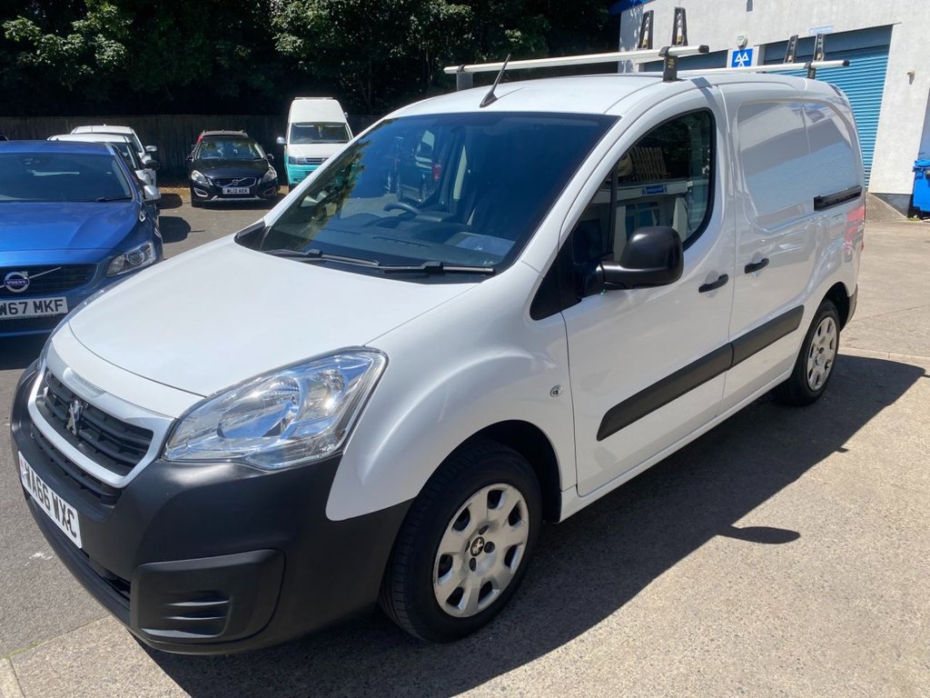 USED 2016 66 PEUGEOT PARTNER 1.6 BlueHDi 854 Professional Panel Van 5dr Diesel Manual L1 (112 g/km, 100 bhp) 