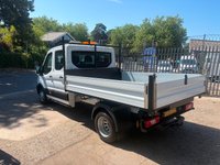USED 2020 20 FORD TRANSIT 2.0 350 EcoBlue Leader Double Cab Alloy Tipper RWD 130 PS - NEW WET BELT ONE OWNER + S/HISTORY + NEW WET BELT