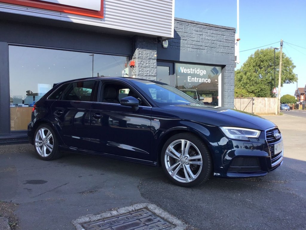 USED 2020 70 AUDI A3 1.5 TFSI 35 S line Sportback 5dr Petrol S Tronic Euro 6 (s/s) (150 ps) 