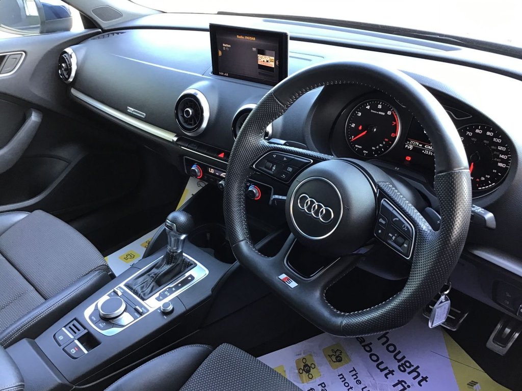 USED 2020 70 AUDI A3 1.5 TFSI 35 S line Sportback 5dr Petrol S Tronic Euro 6 (s/s) (150 ps) 