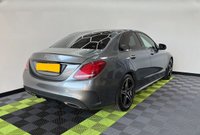 USED 2018 68 MERCEDES-BENZ C CLASS 2.0 C200 AMG Line (Premium) Saloon 4dr Petrol G-Tronic+ Euro 6 (s/s) (184 ps) 