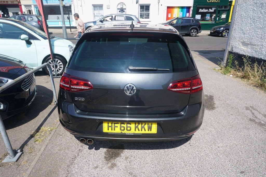USED 2016 66 VOLKSWAGEN GOLF 2.0 TDI BlueMotion Tech GTD DSG Euro 6 (s/s) 5dr AUTO/DIESEL/HISTORY!!!