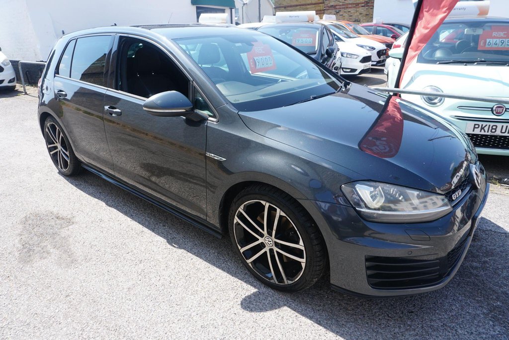 USED 2016 66 VOLKSWAGEN GOLF 2.0 TDI BlueMotion Tech GTD DSG Euro 6 (s/s) 5dr AUTO/DIESEL/HISTORY!!!