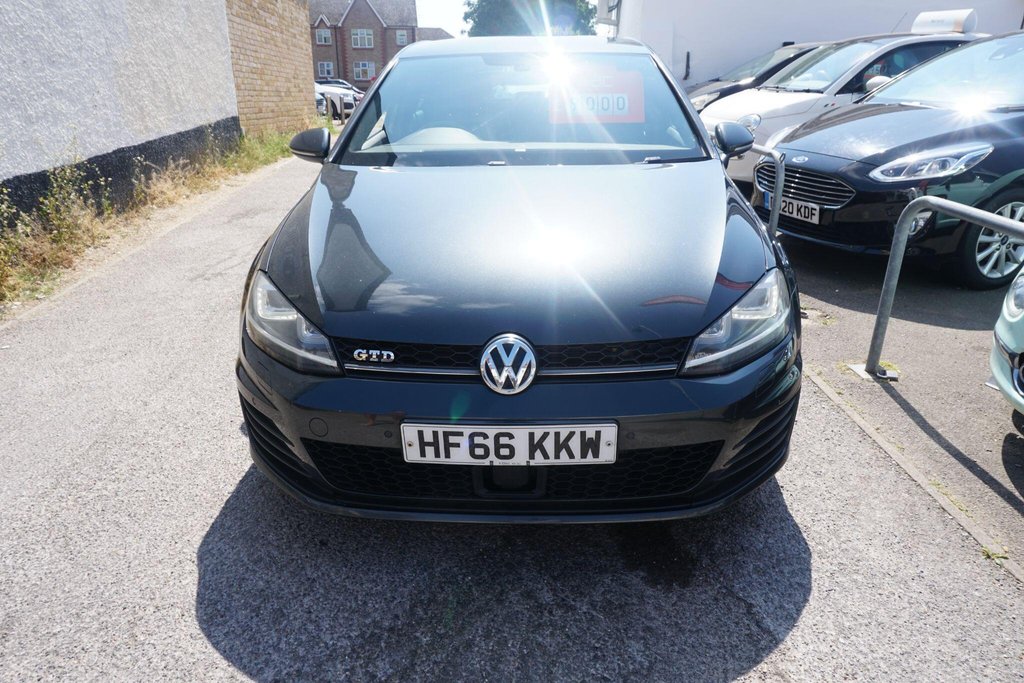 USED 2016 66 VOLKSWAGEN GOLF 2.0 TDI BlueMotion Tech GTD DSG Euro 6 (s/s) 5dr AUTO/DIESEL/HISTORY!!!