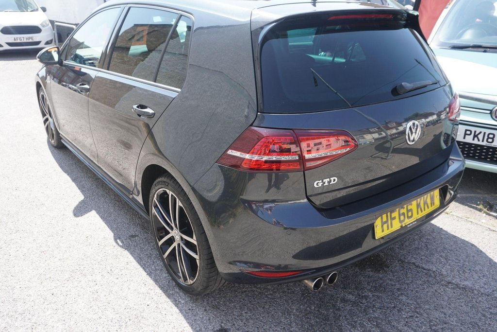 USED 2016 66 VOLKSWAGEN GOLF 2.0 TDI BlueMotion Tech GTD DSG Euro 6 (s/s) 5dr AUTO/DIESEL/HISTORY!!!