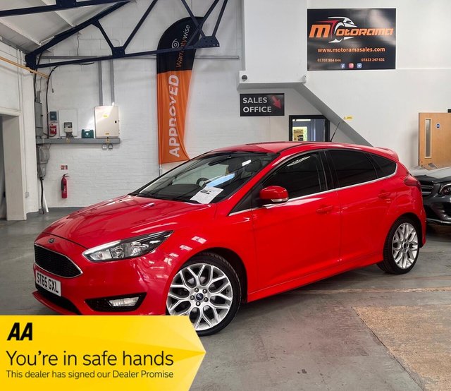 2015 FORD FOCUS 1.0T ECOBOOST ZETEC S EURO 6 S S 5DR APPLE CAR PLAY... photo