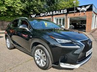 USED 2016 66 LEXUS NX 2.5 300h F Sport SUV 5dr Petrol Hybrid E-CVT 4WD Euro 6 (s/s) (197 ps) AUTO, 4X4, RED LEATHER, NAV!