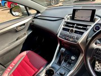 USED 2016 66 LEXUS NX 2.5 300h F Sport SUV 5dr Petrol Hybrid E-CVT 4WD Euro 6 (s/s) (197 ps) AUTO, 4X4, RED LEATHER, NAV!