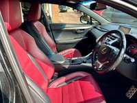 USED 2016 66 LEXUS NX 2.5 300h F Sport SUV 5dr Petrol Hybrid E-CVT 4WD Euro 6 (s/s) (197 ps) AUTO, 4X4, RED LEATHER, NAV!