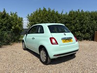 USED 2017 17 FIAT 500 1.2 Pop Hatchback 3dr Petrol Manual Euro 6 (s/s) (69 bhp) Low mileage. &pound;20 year tax