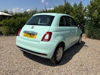 USED 2017 17 FIAT 500 1.2 Pop Hatchback 3dr Petrol Manual Euro 6 (s/s) (69 bhp) Low mileage. &pound;20 year tax