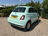 USED 2017 17 FIAT 500 1.2 Pop Hatchback 3dr Petrol Manual Euro 6 (s/s) (69 bhp) Low mileage. &pound;20 year tax
