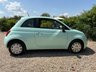 USED 2017 17 FIAT 500 1.2 Pop Hatchback 3dr Petrol Manual Euro 6 (s/s) (69 bhp) Low mileage. &pound;20 year tax