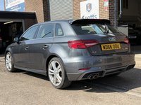 USED 2017 66 AUDI A3 2.0 TDI S line Sportback 5 Door Diesel Manual Grey Euro 6 Low Tax BLUETOOTH+CRUISE+AUTO LIGHTS+AUX