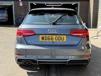 USED 2017 66 AUDI A3 2.0 TDI S line Sportback 5 Door Diesel Manual Grey Euro 6 Low Tax BLUETOOTH+CRUISE+AUTO LIGHTS+AUX