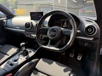 USED 2017 66 AUDI A3 2.0 TDI S line Sportback 5 Door Diesel Manual Grey Euro 6 Low Tax BLUETOOTH+CRUISE+AUTO LIGHTS+AUX