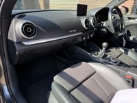 USED 2017 66 AUDI A3 2.0 TDI S line Sportback 5 Door Diesel Manual Grey Euro 6 Low Tax BLUETOOTH+CRUISE+AUTO LIGHTS+AUX