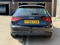 USED 2015 65 AUDI A3 1.4 TFSI CoD Sport Sportback 5 Door Petrol Manual Black Euro 6 1 Former Keeper Low Tax 1 FORMER KEEPER+AUTO LIGHTS+CRUISE