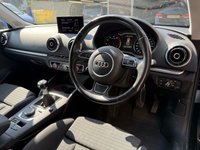 USED 2015 65 AUDI A3 1.4 TFSI CoD Sport Sportback 5 Door Petrol Manual Black Euro 6 1 Former Keeper Low Tax 1 FORMER KEEPER+AUTO LIGHTS+CRUISE