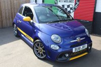 USED 2018 18 ABARTH 595 1.4 T-Jet Hatchback 3dr Petrol Manual Euro 6 (145 ps) --PODIUM BLUE--YELLOW PACK--