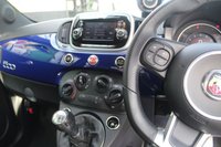 USED 2018 18 ABARTH 595 1.4 T-Jet Hatchback 3dr Petrol Manual Euro 6 (145 ps) --PODIUM BLUE--YELLOW PACK--