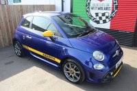 USED 2018 18 ABARTH 595 1.4 T-Jet Hatchback 3dr Petrol Manual Euro 6 (145 ps) --PODIUM BLUE--YELLOW PACK--